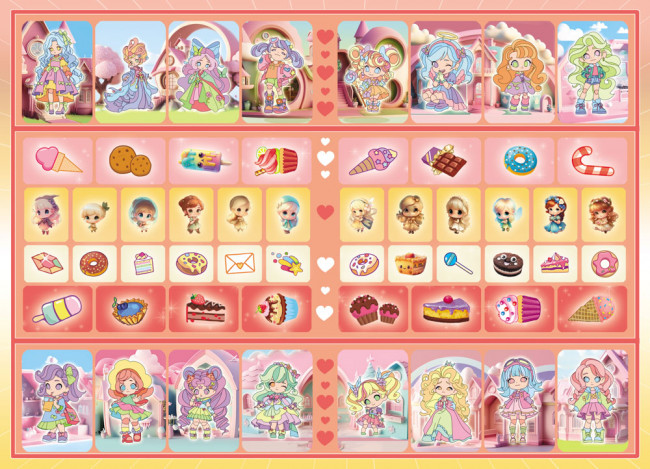 Раскраска с наклейками (А5) РНМ-750