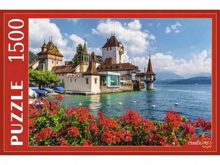 Пазлы 1500 элементов "Живописный дворец на воде", Рыжий Кот/КБ1500-2651