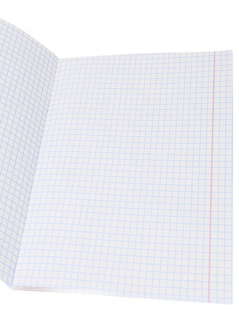 Тетрадь 18 клетка "Рисунок велосипедиста", скрепка, Prof-Press/Т18-2366 (20/160)