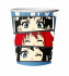 Стакан 250мл бумажный "Аниме", 10шт, Микрос