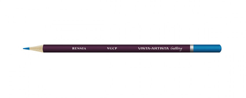Карандаш цветной художественный заточенный 506 синий, Gallery VISTA-ARTISTA/VGCP 506 (6)