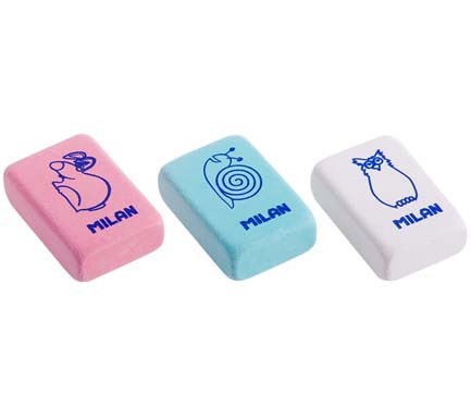 Ластик Milan 4060 каучук с рисунком 28*19*10мм ассорти (60/1500) Ластик Milan 4060 каучук с рисунком 28*19*10мм ассорти (60/1500)