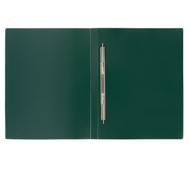 Папка с пружинным скоросшивателем A4 WENZER OFFiCE "Prisma" 700 мкм, 20 мм, изумрудная (16)