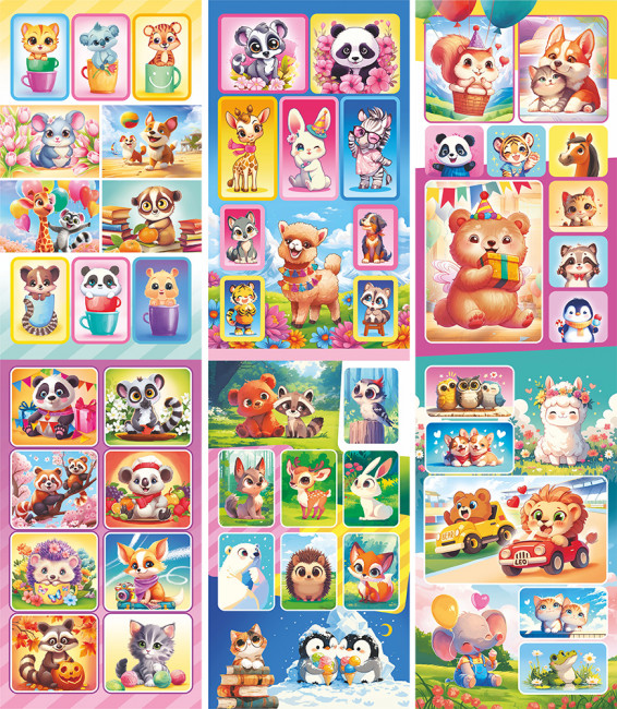 Альбом наклеек А6, 3л, АЛНК-042 Альбом наклеек А6, 3л, АЛНК-042