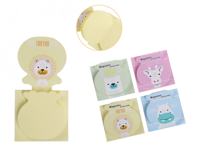 Блок для записи с липким слоем на магните LUCKY BAG, размер 7,1 х 7 см, 60 листов, пастельный с рисунком, плотность бумаги 75 г/м2, ОПП-упаковка Блок для записи с липким слоем на магните LUCKY BAG, размер 7,1 х 7 см, 60 листов, пастельный с рисунком, плотность бумаги 75 г/м2, ОПП-упаковка