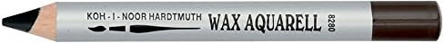 Карандаш восковой акварельный, коричневый темный, Wax aquarell Koh-I-Noor/8280033002KS (4)