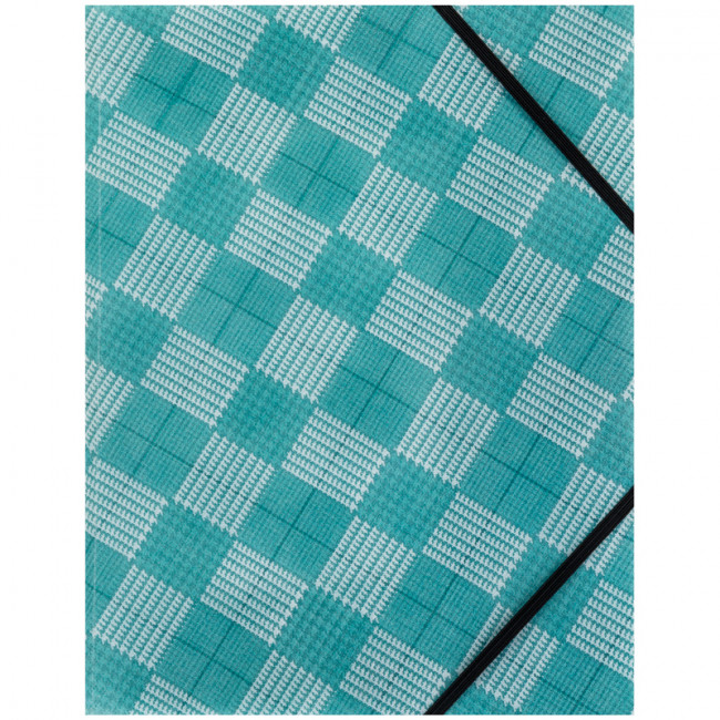 Папка на резинках, А4+, Tartan Green, AXENT Папка на резинках, А4+, Tartan Green, AXENT