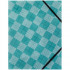 Папка на резинках, А4+, Tartan Green, AXENT Папка на резинках, А4+, Tartan Green, AXENT