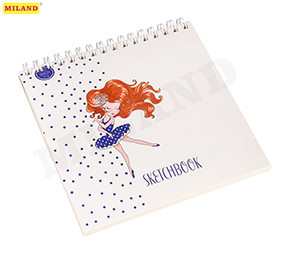 Скетчбук А6 "Балерина" (жест подложка, мягкая обл, 40 л, 100г) 40-1696