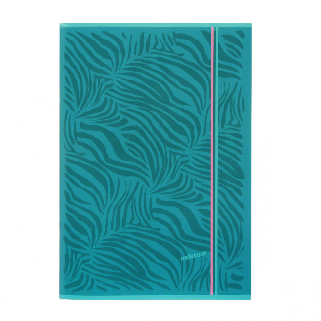 Тетрадь А4 BG, скоба 96л, клетка "Teal color", выборочный лак Тетрадь А4 BG, скоба 96л, клетка "Teal color", выборочный лак