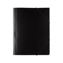 Папка А5 450мкр 25мм на резинке, песок, черный, Classic Lite Expert Complete/EC23444511 (6)