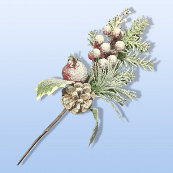 ДЕКОРАТИВНАЯ ВЕТОЧКА, DARLENS, 30 СМ, ПЛАСТИК, DL-DRL06886