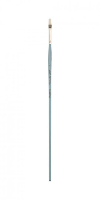 Кисть синтетика овальная длинная ручка №04 VISTA-ARTISTA/40133-04
