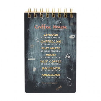 Блокнот B6 100л линия "Coffee house" на гребне, CJ BV/3-100-004/04 (20) Блокнот B6 100л линия "Coffee house" на гребне, CJ BV/3-100-004/04 (20)