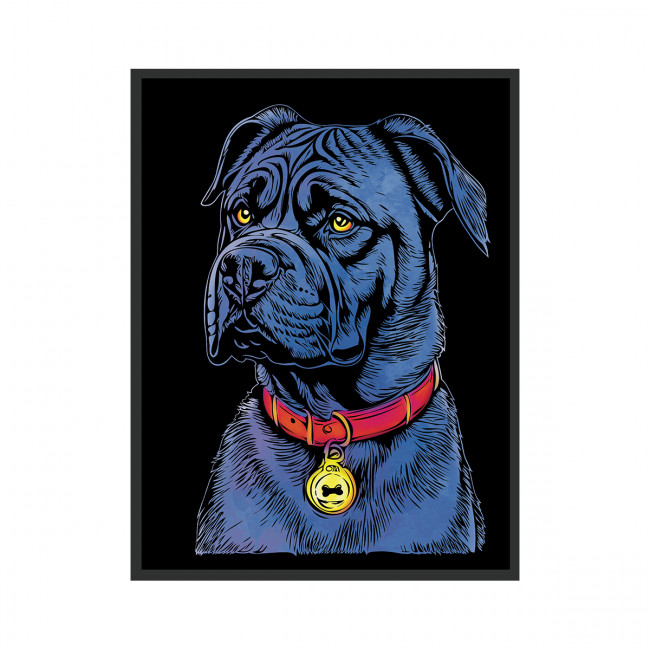 Гравюра 20 x 25,5см "Дог", Hobbius/SGHM №04 Гравюра 20 x 25,5см "Дог", Hobbius/SGHM №04