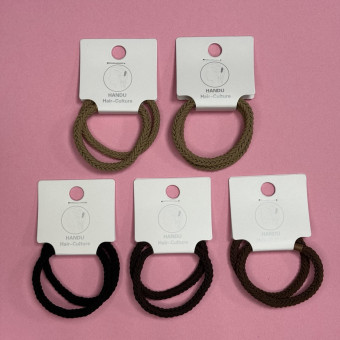 Набор резинок для волос, косичка,2 шт, Магистр/MAGa-HB-02