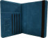 Обложка на паспорт WENZER OFFiCE, Passport "Travel wallet", на резинке, бирюзовая, эко кожа