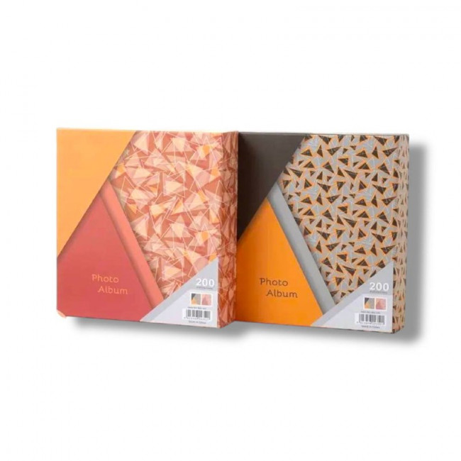 Фотоальбом 26 х 20 х 5см на 200 фото 10х15 см "Абстракция", MiC/MX2-435/2435