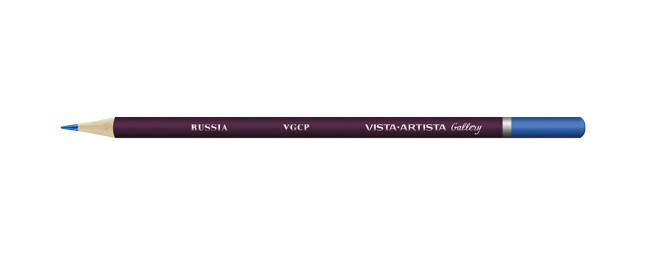 Карандаш цветной художественный заточенный 509 синий темный, Gallery VISTA-ARTISTA/VGCP 509 (6)
