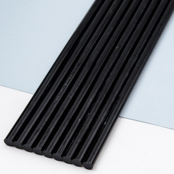 Патроны 7мм/25см д/клеевого пистолета, черные, 1шт, VIKEY/5709 (10)