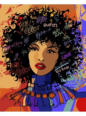 Скетчбук Девушка с кудрями (А5, 64л, 100г, 7БЦ, спираль слева) (айвори) С64-4181 Скетчбук Девушка с кудрями (А5, 64л, 100г, 7БЦ, спираль слева) (айвори) С64-4181