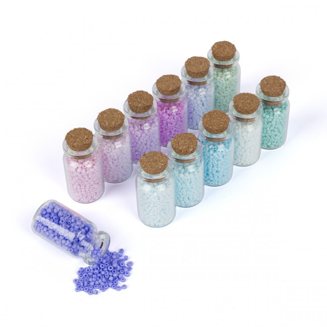 Набор бисера для рукоделия, макарун матовый, Zlatka/SGB №8