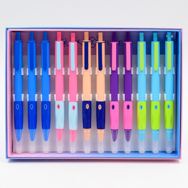 Ручка перьевая автоматическая синяя "Ergo", со стираемыми чернилами, MAYLOTT/5026M (12)