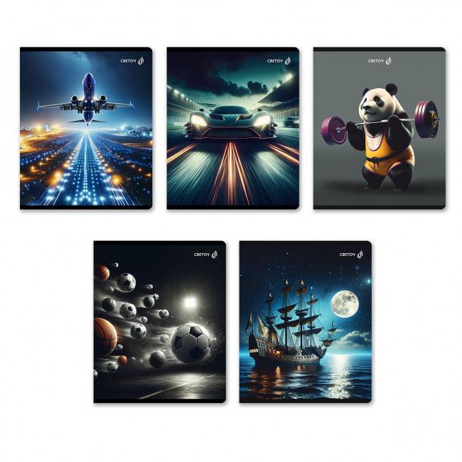 Тетрадь 80 клетка "Океан возможностей" скрепка, Светоч/Т202_01524 (10)