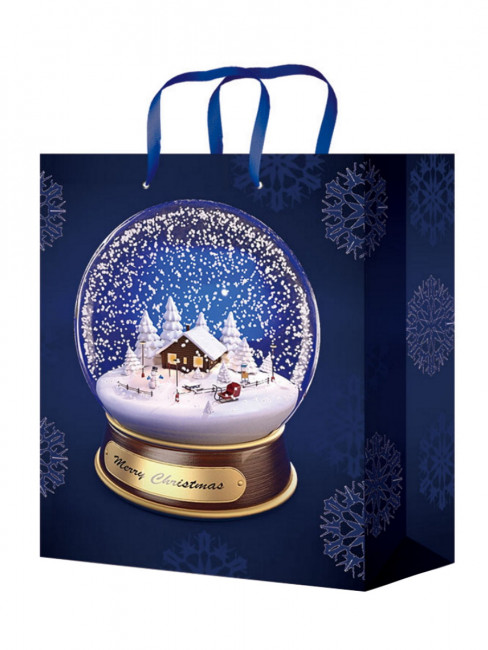 Пакет 22x31x10см "Синий иней", МL, MILAND/ППК-3849 (12) Пакет 22x31x10см "Синий иней", МL, MILAND/ППК-3849 (12)