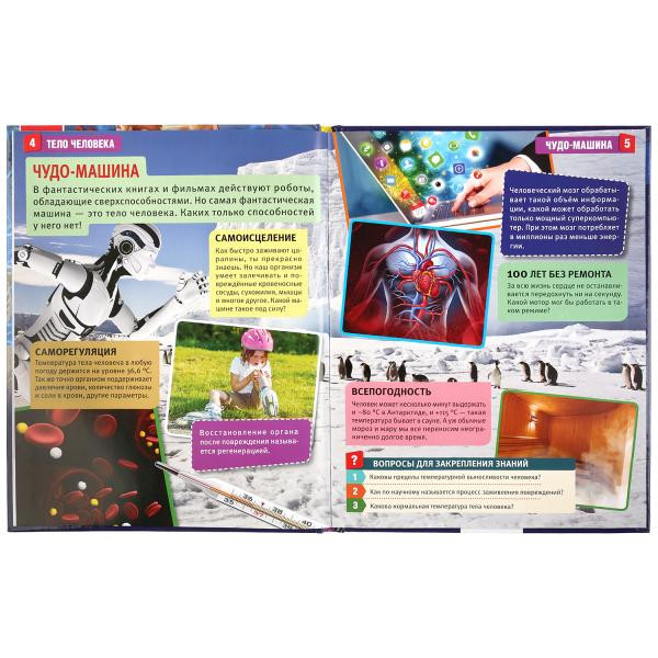 Энциклопедия с развивающими заданиями «Секреты тела человека». Формат: А4 48стр, Умка Энциклопедия с развивающими заданиями «Секреты тела человека». Формат: А4 48стр, Умка