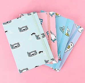 Блокнот 96л "Polar Bear" 21*14.5 см, ассорти/MAZARI