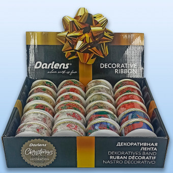 ЛЕНТА УПАКОВОЧНАЯ, DARLENS, 3.8ММХ27М, АССОРТИ, DL-DRL07760 ЛЕНТА УПАКОВОЧНАЯ, DARLENS, 3.8ММХ27М, АССОРТИ, DL-DRL07760
