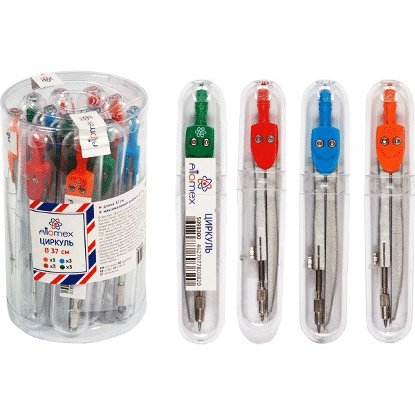 Циркуль в футляре Attomex 5098300 (12) Циркуль в футляре Attomex 5098300 (12)