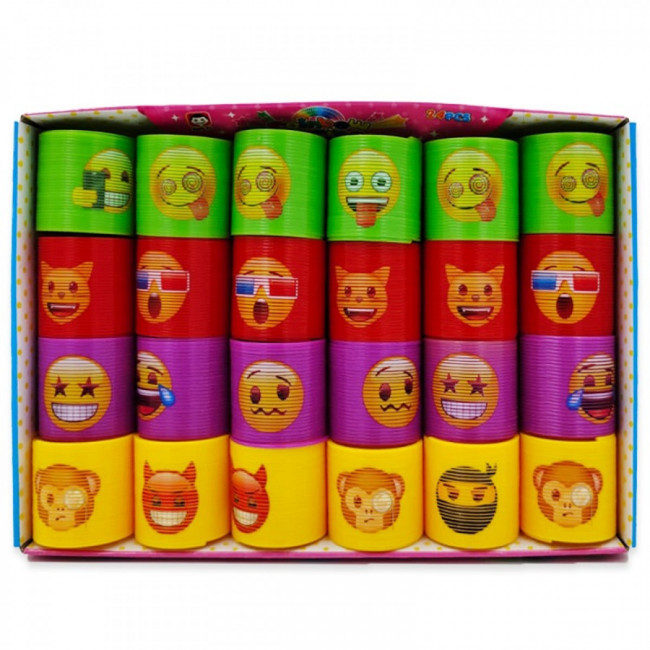 Игрушка- пружинка d-3,5см "Радуга smile", VIKEY/E1219-QQ (24) Игрушка- пружинка d-3,5см "Радуга smile", VIKEY/E1219-QQ (24)