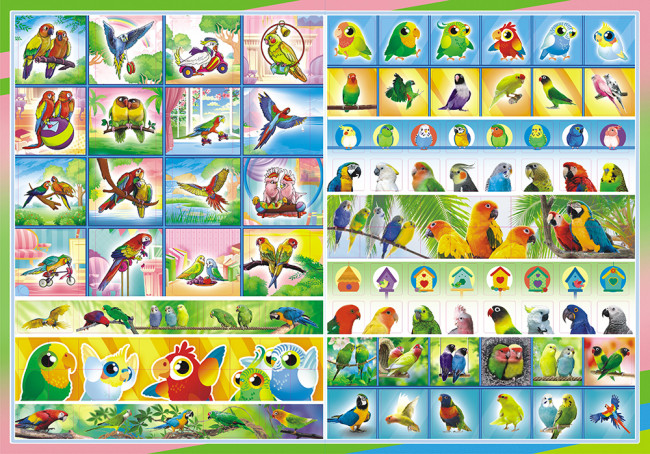 Раскраска с наклейками (А4) РН-1055 Раскраска с наклейками (А4) РН-1055