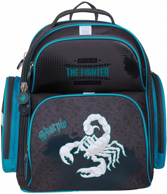 Ранец Medium "Scorpio" 37*29*19см, 2 отделения, анатом. спинка (BERLINGO) Ранец Medium "Scorpio" 37*29*19см, 2 отделения, анатом. спинка (BERLINGO)