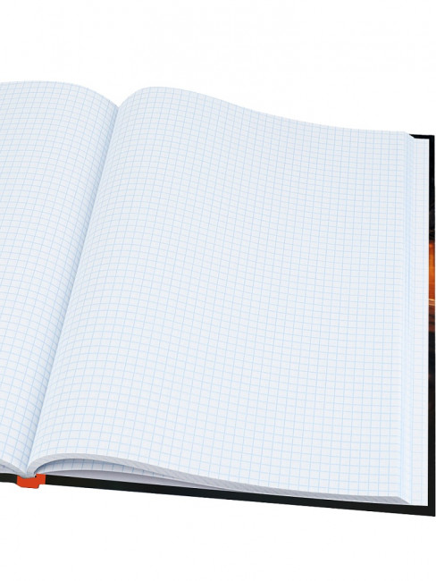 Записная книжка А6 48л клетка "Спортивный автомобиль в городе", 7БЦ, сшивка, Проф-Пресс/48-7102 (40)