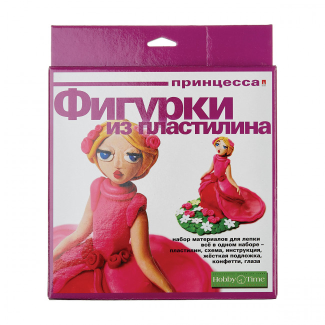Набор игрушка из пластилина «Принцесса», BV/2-304/05 Набор игрушка из пластилина «Принцесса», BV/2-304/05