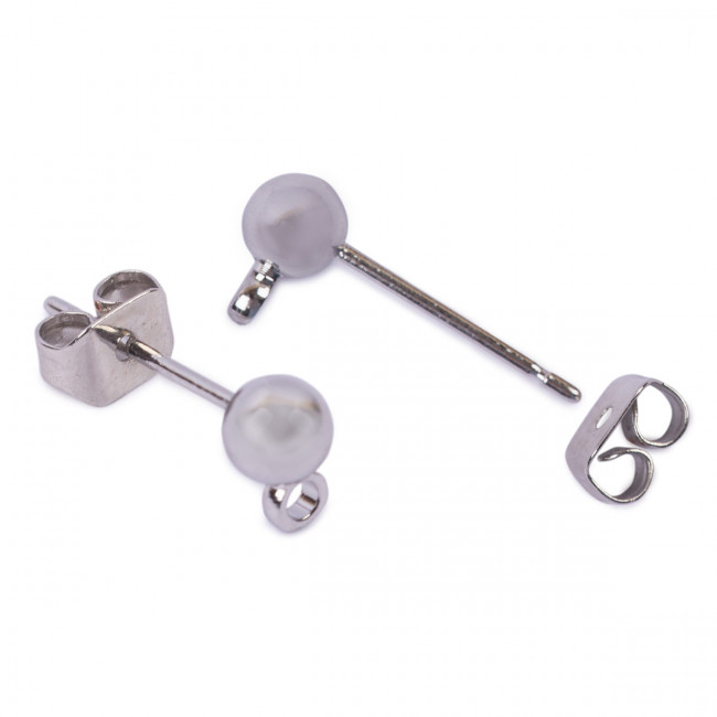 Швензы "гвоздики" 15мм, 2 шт, №03 под античное серебро, Zlatka/DC-075