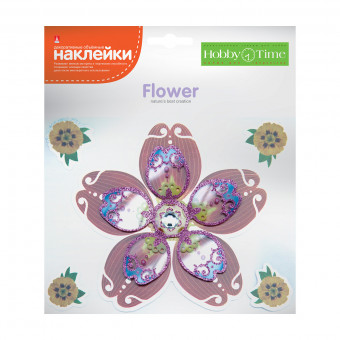 Декоративные наклейки 3D "Цветок" №03, BV/2-292/03