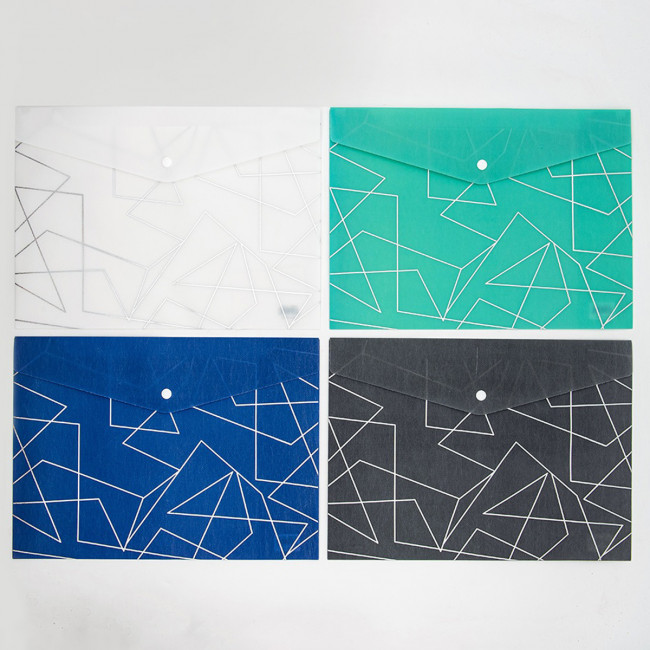 Папка А4 пластиковая, на кнопке "Geometry", MAYLOTT/JL-D0022 (12) Папка А4 пластиковая, на кнопке "Geometry", MAYLOTT/JL-D0022 (12)