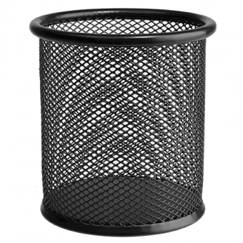 СТАКАН КАНЦЕЛЯРСКИЙ МЕТАЛЛИЧЕСКИЙ круглый "Asmar" (12)