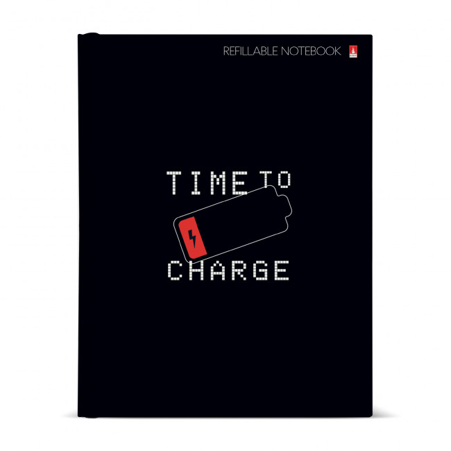 Тетрадь А5 80л клетка "Life interface" со сменным блоком, на кольцах, BV/7-80-081/28 (16)