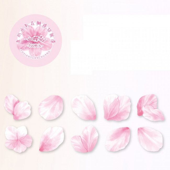 Лента 2,5мм*100 д/декора с клеевой основой "Лепесток розовый", ARTCoco/YXJD00215LD