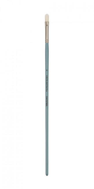 Кисть синтетика овальная длинная ручка №08 VISTA-ARTISTA/40133-08 Кисть синтетика овальная длинная ручка №08 VISTA-ARTISTA/40133-08