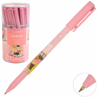 Ручка шариковая 0,5мм синяя "FunWrite. Городская прогулка. Бигль", BV/20-0212/76 (24) Ручка шариковая 0,5мм синяя "FunWrite. Городская прогулка. Бигль", BV/20-0212/76 (24)