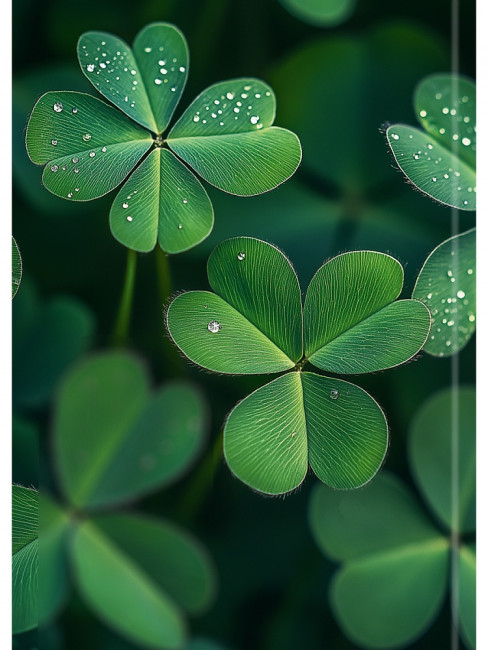 Записная книжка А6 48л клетка "Счастливый клевер", 7БЦ, сшивка, Проф-Пресс/48-7098 (40)