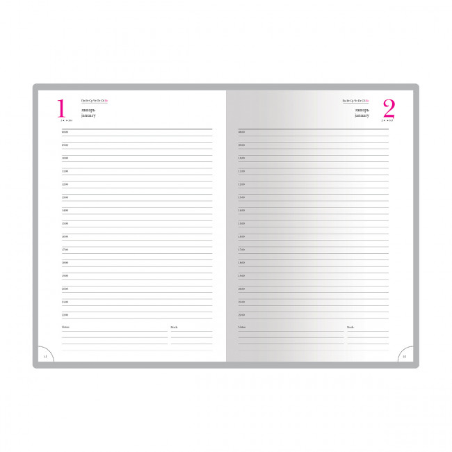 Ежедневник А5+ 208л полудатированный на 2024г-2025г "Boss", темно-синий, BV/3-404/272 (20)