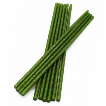 Патроны 7мм/30см д/клеевого пистолета, зеленые, 1шт, VIKEY/5688 (10)