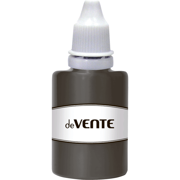Краска 28мл черная, на гелевой основе, для штемпельных подушек, deVENTE/4112307 (10)